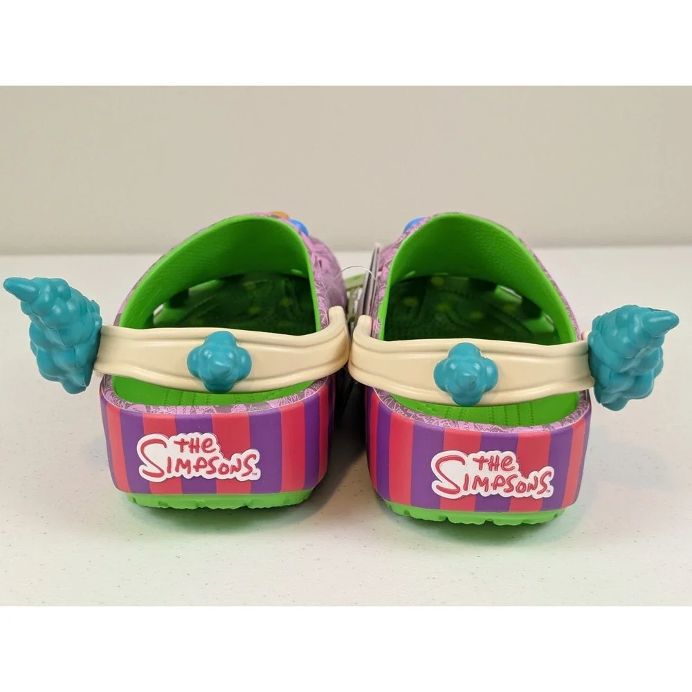 Crocs x The Simpsons Krusty the Clown Mens Size 10 Womens Size 12 Classic Clog